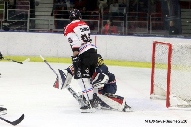 Photo hockey match Nice - Bordeaux le 17/10/2025