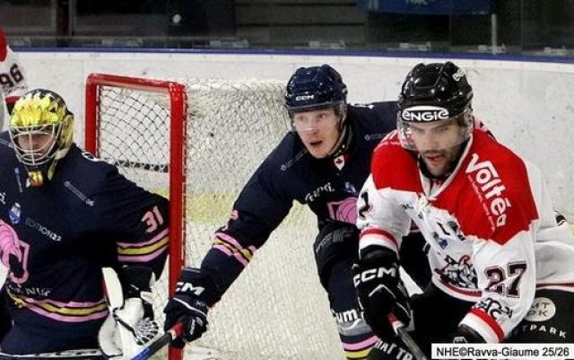 Photo hockey match Nice - Bordeaux le 17/10/2025