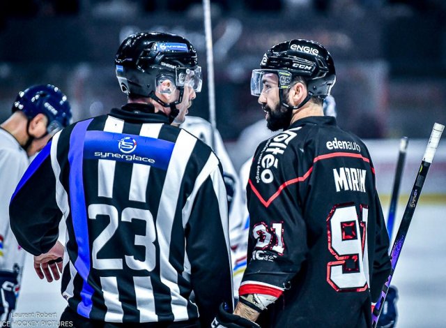 Photo hockey match Bordeaux - Nice le 19/10/2025