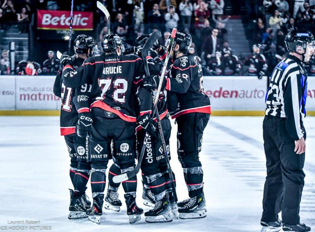 Photo hockey match Bordeaux - Nice le 19/10/2025