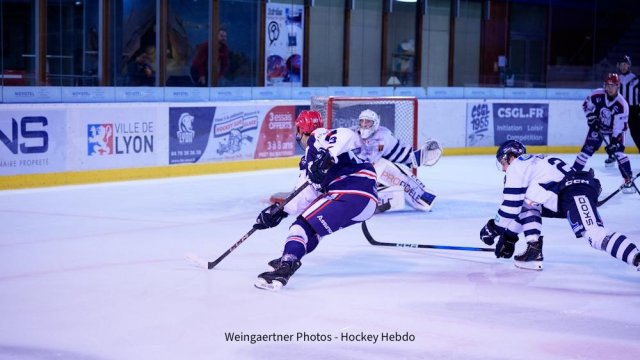Photo hockey match Lyon - Dunkerque le 18/10/2025