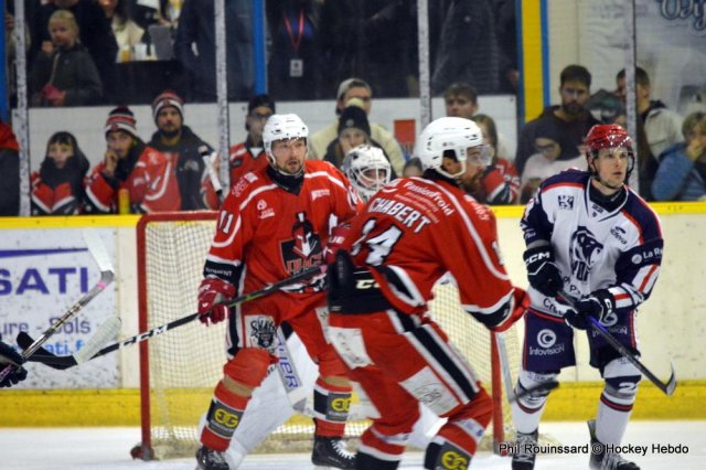 Photo hockey match Dijon  - Lyon le 21/10/2025