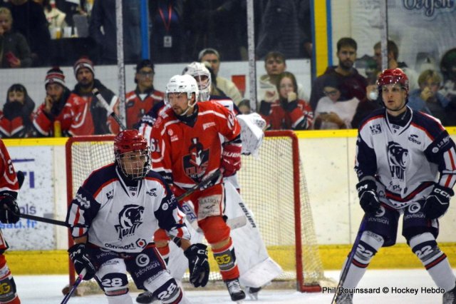 Photo hockey match Dijon  - Lyon le 21/10/2025