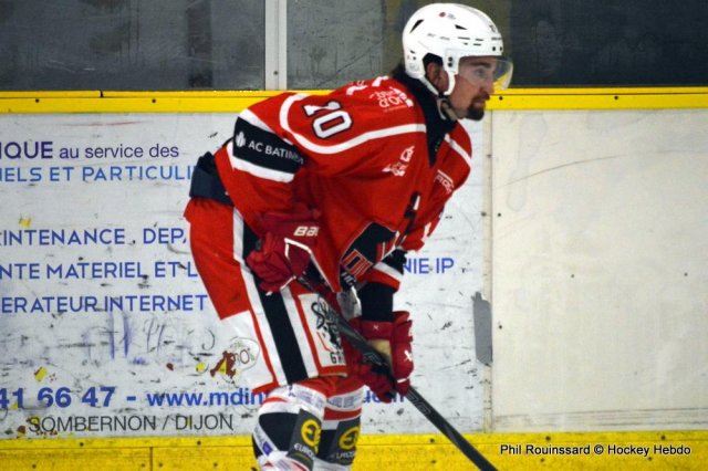 Photo hockey match Dijon  - Lyon le 21/10/2025