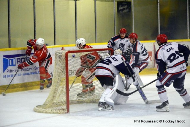 Photo hockey match Dijon  - Lyon le 21/10/2025