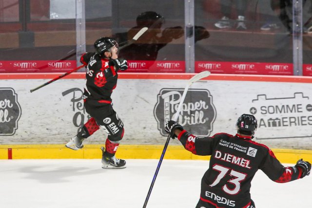 Photo hockey match Amiens  - Marseille le 24/10/2025