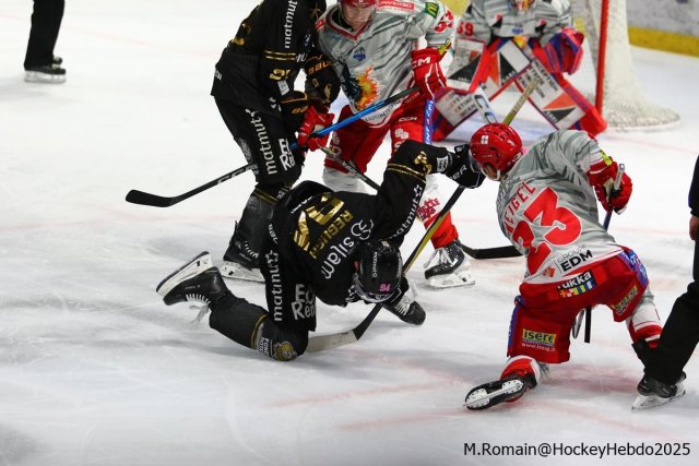 Photo hockey match Rouen - Grenoble  le 24/10/2025