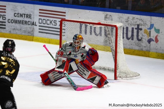 Photo hockey match Rouen - Grenoble  le 24/10/2025
