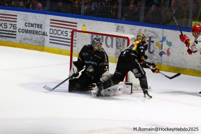 Photo hockey match Rouen - Grenoble  le 24/10/2025