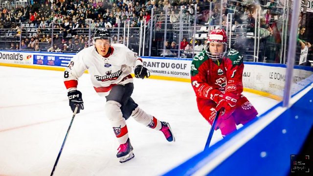 Photo hockey match Cergy-Pontoise - Chamonix  le 26/10/2025