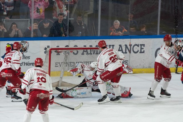 Photo hockey match Grenoble  - Briançon  le 28/10/2025