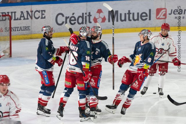 Photo hockey match Grenoble  - Briançon  le 28/10/2025