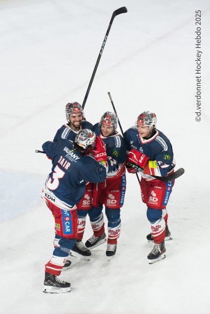 Photo hockey match Grenoble  - Briançon  le 28/10/2025