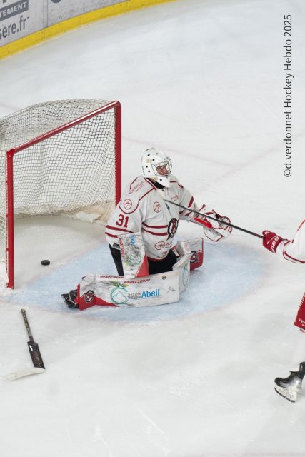 Photo hockey match Grenoble  - Briançon  le 28/10/2025