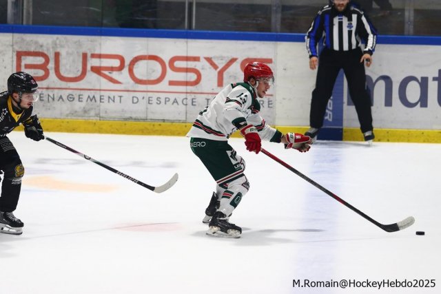 Photo hockey match Rouen - Anglet le 28/10/2025