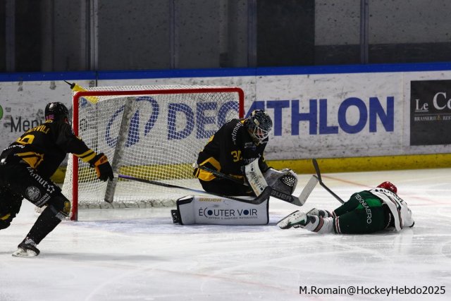 Photo hockey match Rouen - Anglet le 28/10/2025