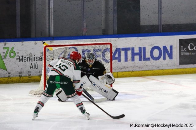 Photo hockey match Rouen - Anglet le 28/10/2025