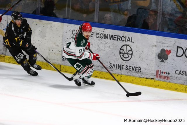 Photo hockey match Rouen - Anglet le 28/10/2025