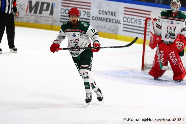 Photo hockey match Rouen - Anglet le 28/10/2025