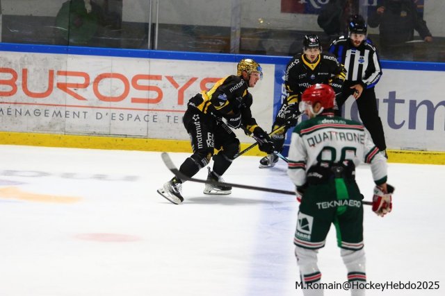 Photo hockey match Rouen - Anglet le 28/10/2025