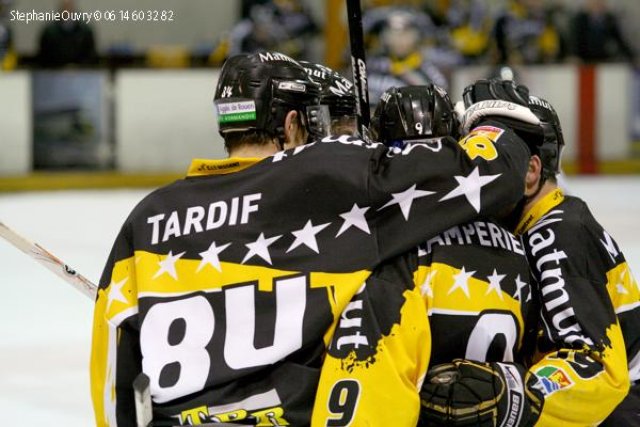 Photo hockey match Rouen - Mont-Blanc le 21/11/2009