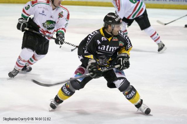 Photo hockey match Rouen - Mont-Blanc le 21/11/2009