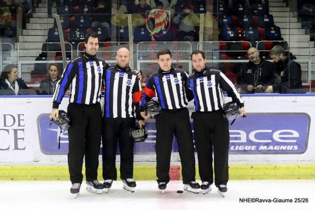 Photo hockey match Nice - Angers  le 30/10/2025
