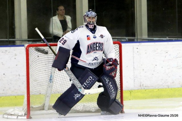 Photo hockey match Nice - Angers  le 30/10/2025