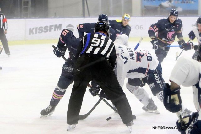 Photo hockey match Nice - Angers  le 30/10/2025