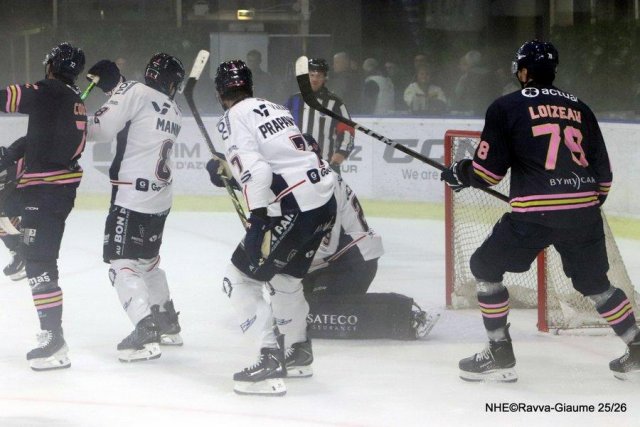 Photo hockey match Nice - Angers  le 30/10/2025