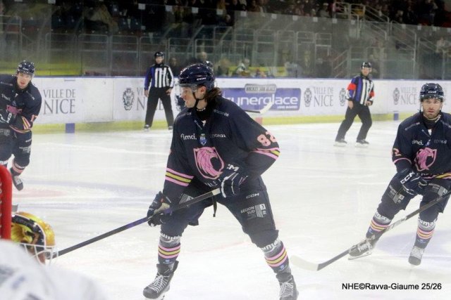 Photo hockey match Nice - Angers  le 30/10/2025