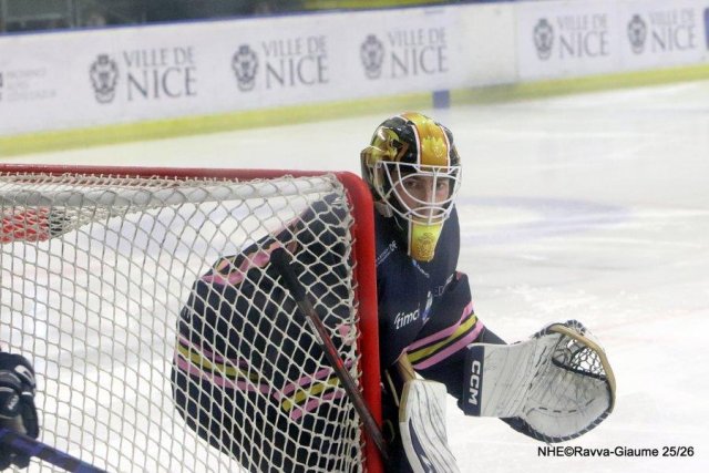 Photo hockey match Nice - Angers  le 30/10/2025