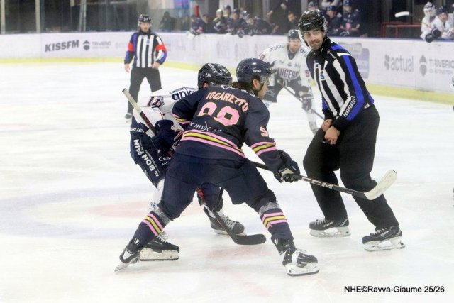 Photo hockey match Nice - Angers  le 30/10/2025