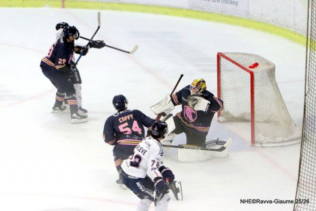 Photo hockey match Nice - Angers  le 30/10/2025