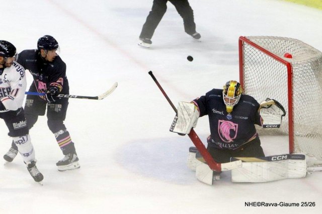 Photo hockey match Nice - Angers  le 30/10/2025