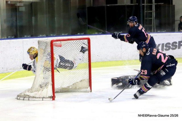 Photo hockey match Nice - Angers  le 30/10/2025