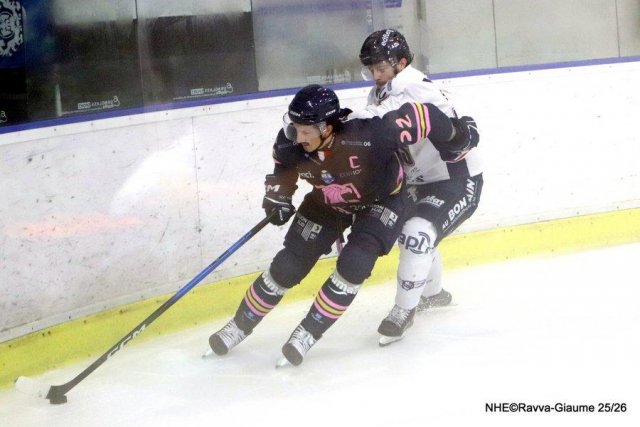 Photo hockey match Nice - Angers  le 30/10/2025