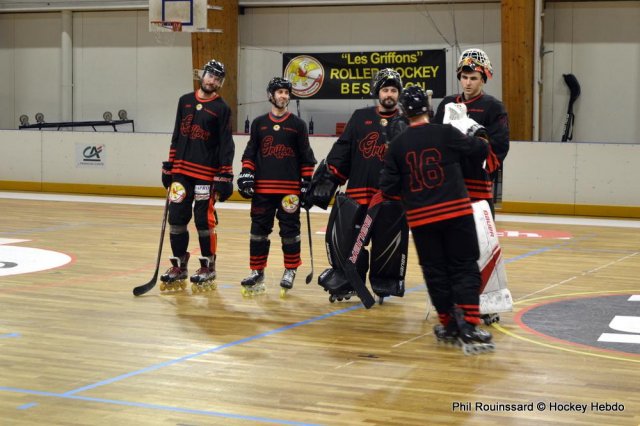 Photo hockey reportage N2 : Lyon tient bon