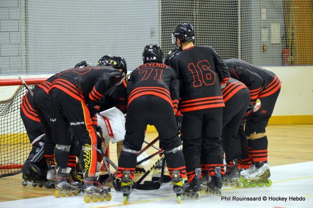 Photo hockey reportage N2 : Lyon tient bon