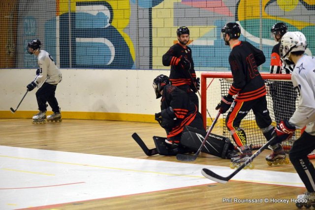 Photo hockey reportage N2 : Lyon tient bon