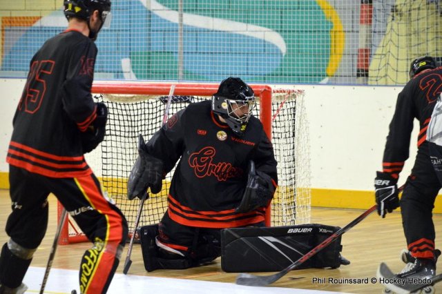 Photo hockey reportage N2 : Lyon tient bon