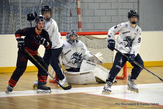 Photo hockey reportage N2 : Lyon tient bon