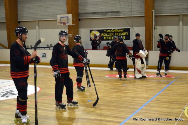 Photo hockey reportage N2 : Lyon tient bon