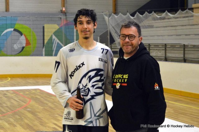 Photo hockey reportage N2 : Lyon tient bon