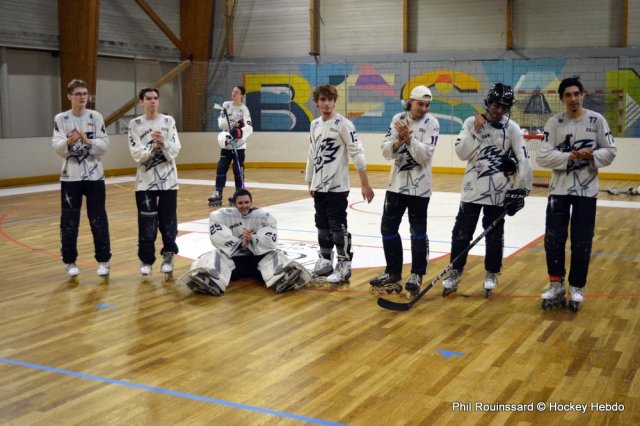 Photo hockey reportage N2 : Lyon tient bon