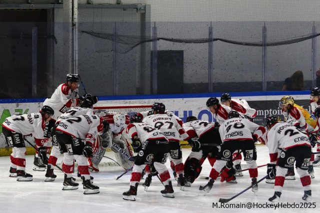 Photo hockey match Rouen - Amiens  le 10/11/2025