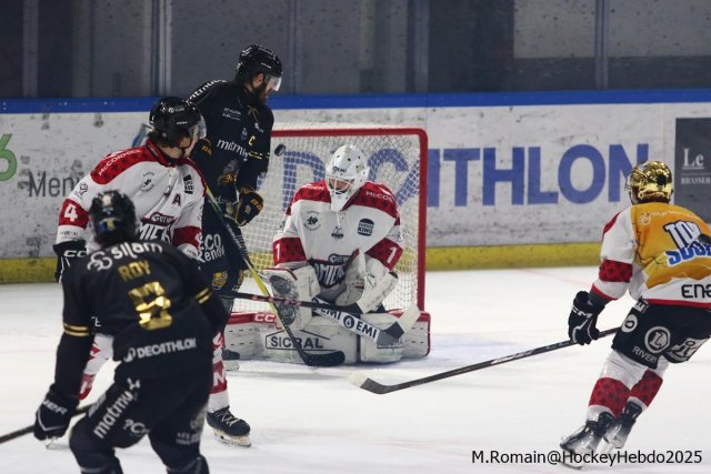 Photo hockey match Rouen - Amiens  le 10/11/2025