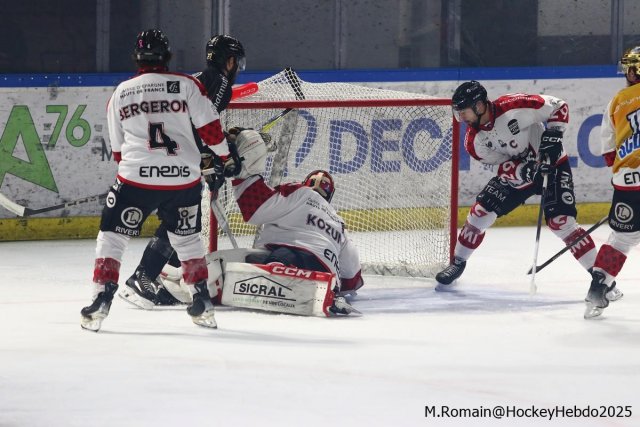 Photo hockey match Rouen - Amiens  le 10/11/2025