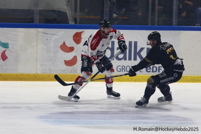 Photo hockey match Rouen - Amiens  le 10/11/2025