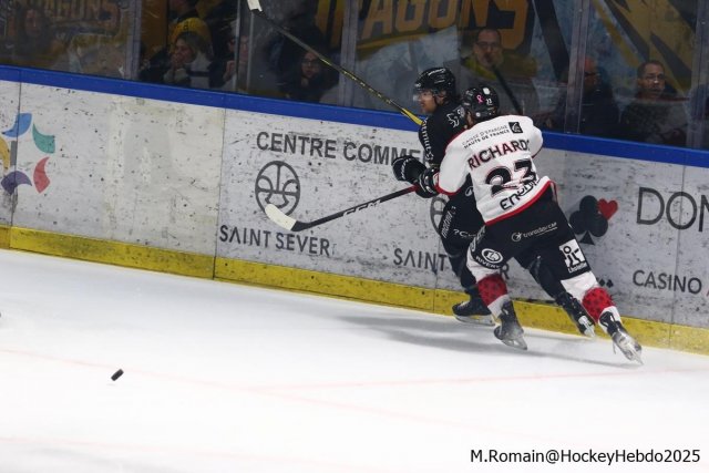Photo hockey match Rouen - Amiens  le 10/11/2025
